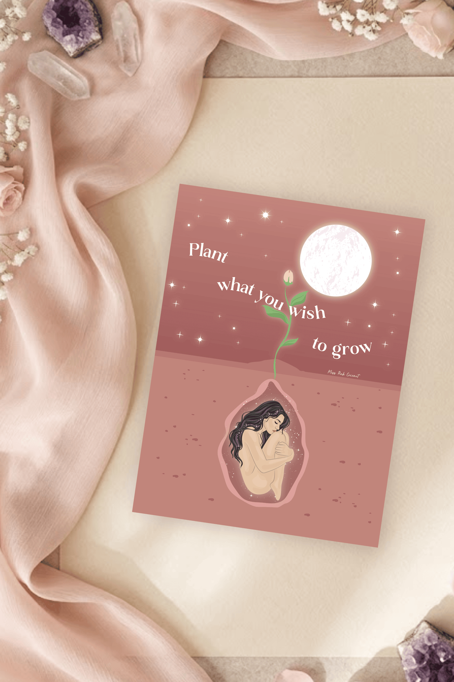 What You Wish To Grow Postcard