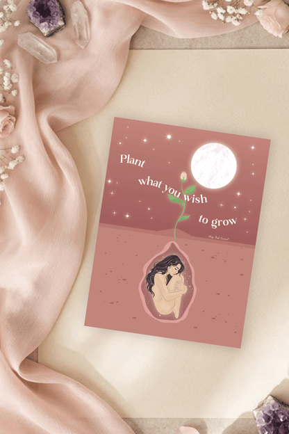 What You Wish To Grow Postcard