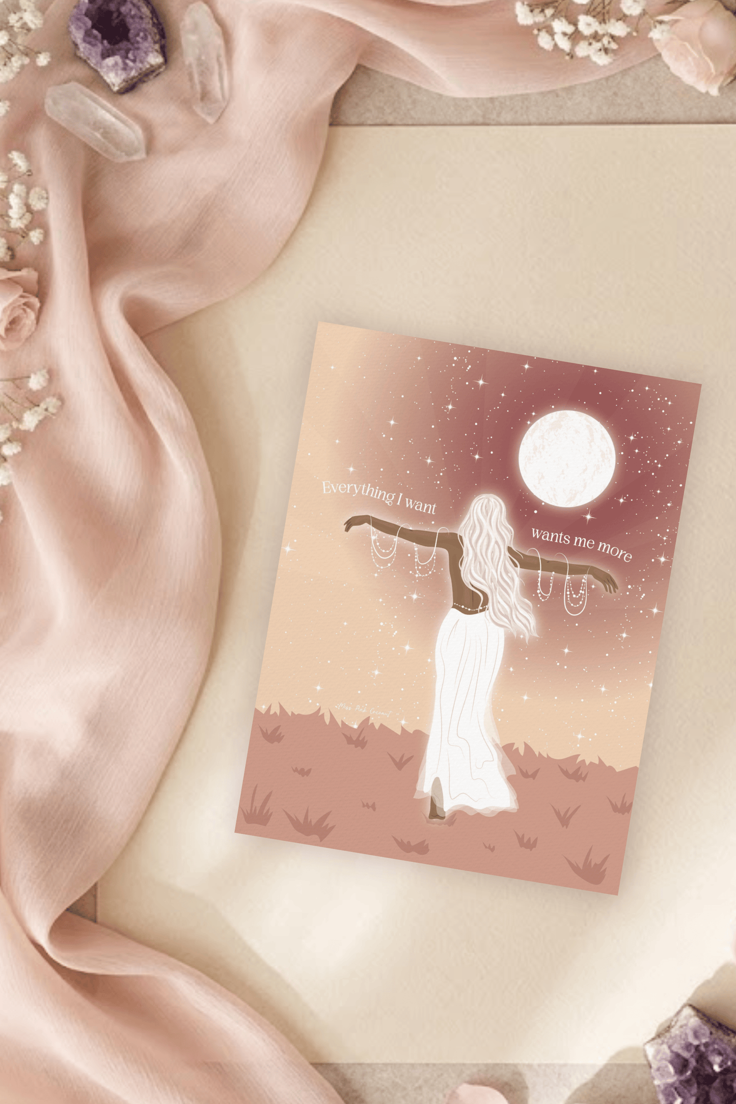 Everything I Want Postcard