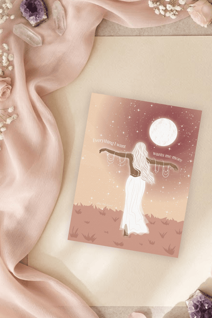 Everything I Want Postcard