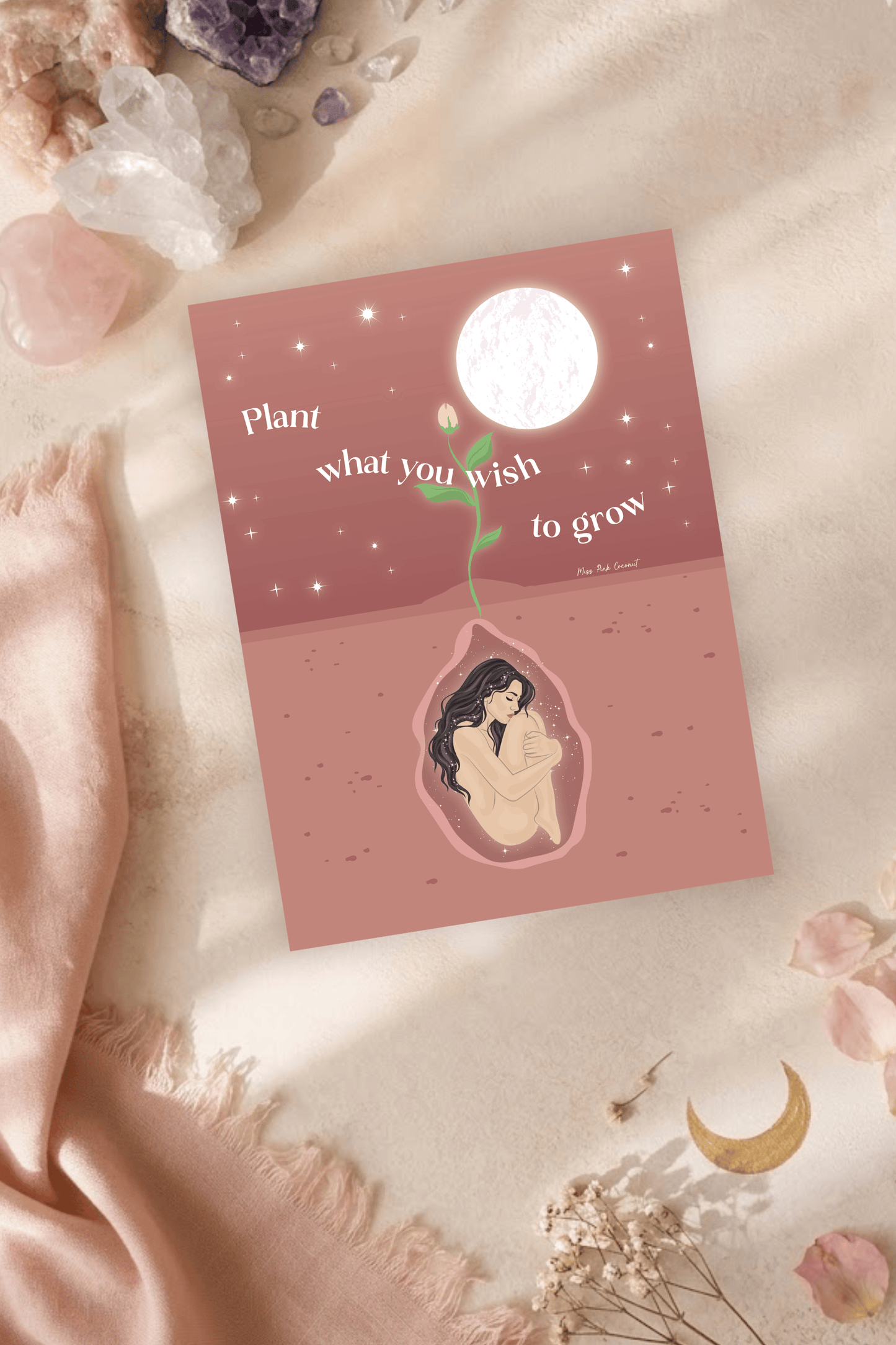 What You Wish To Grow Postcard