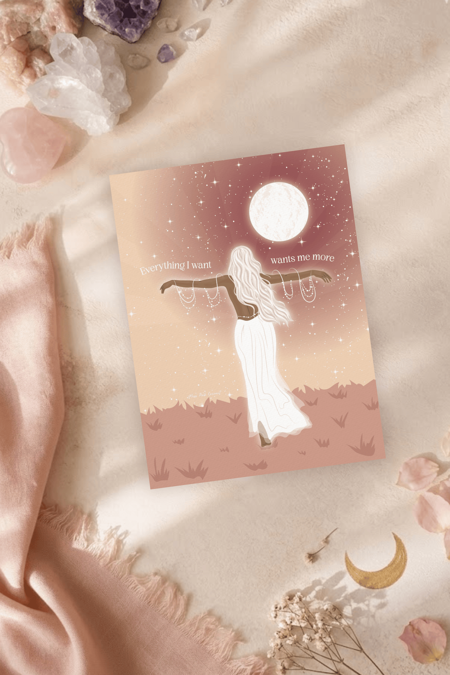 Everything I Want Postcard