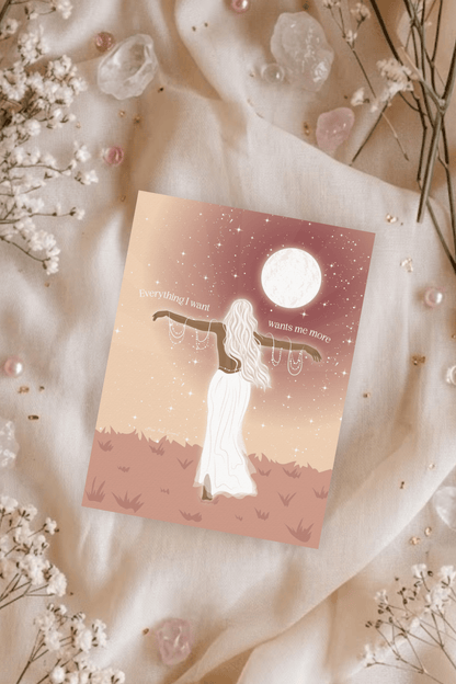 Everything I Want Postcard