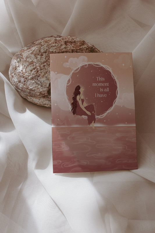 This Moment Is All I Have Postcard