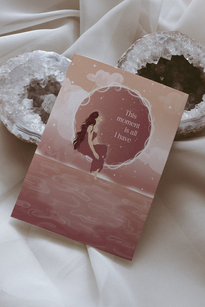 This Moment Is All I Have Postcard