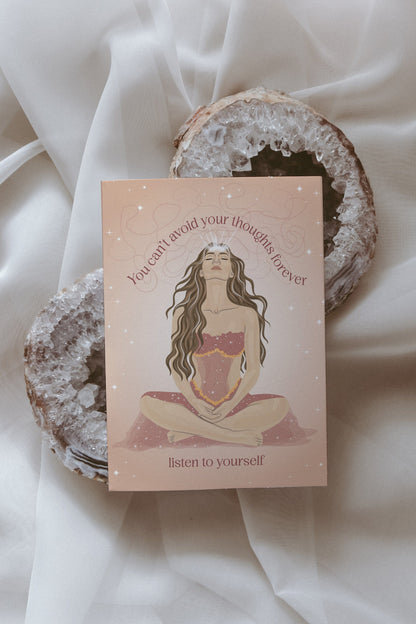 Listen To Yourself Postcard