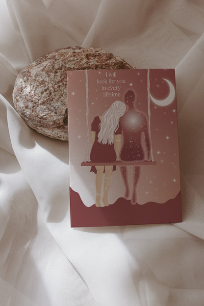 Look For You Postcard