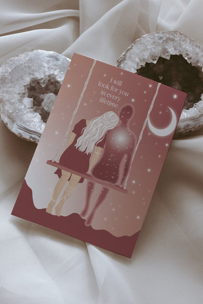 Look For You Postcard