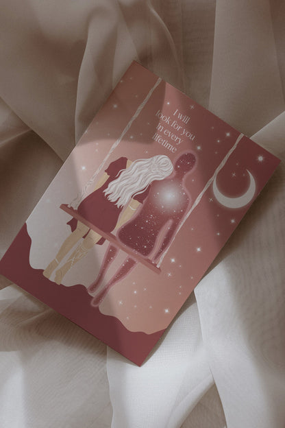 Look For You Postcard