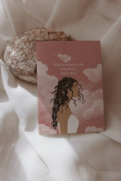 Meant To Be Postcard