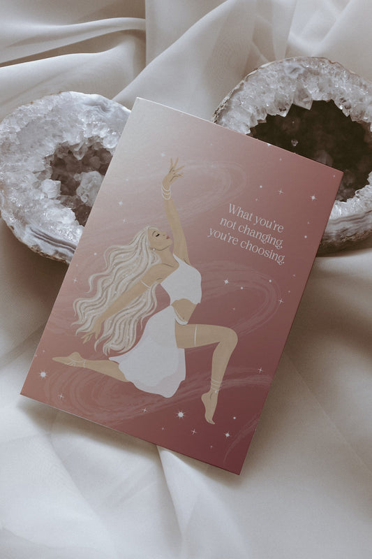 What You're Not Changing Postcard