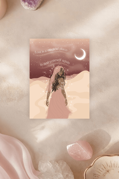 Lost is a Magical Place Postcard