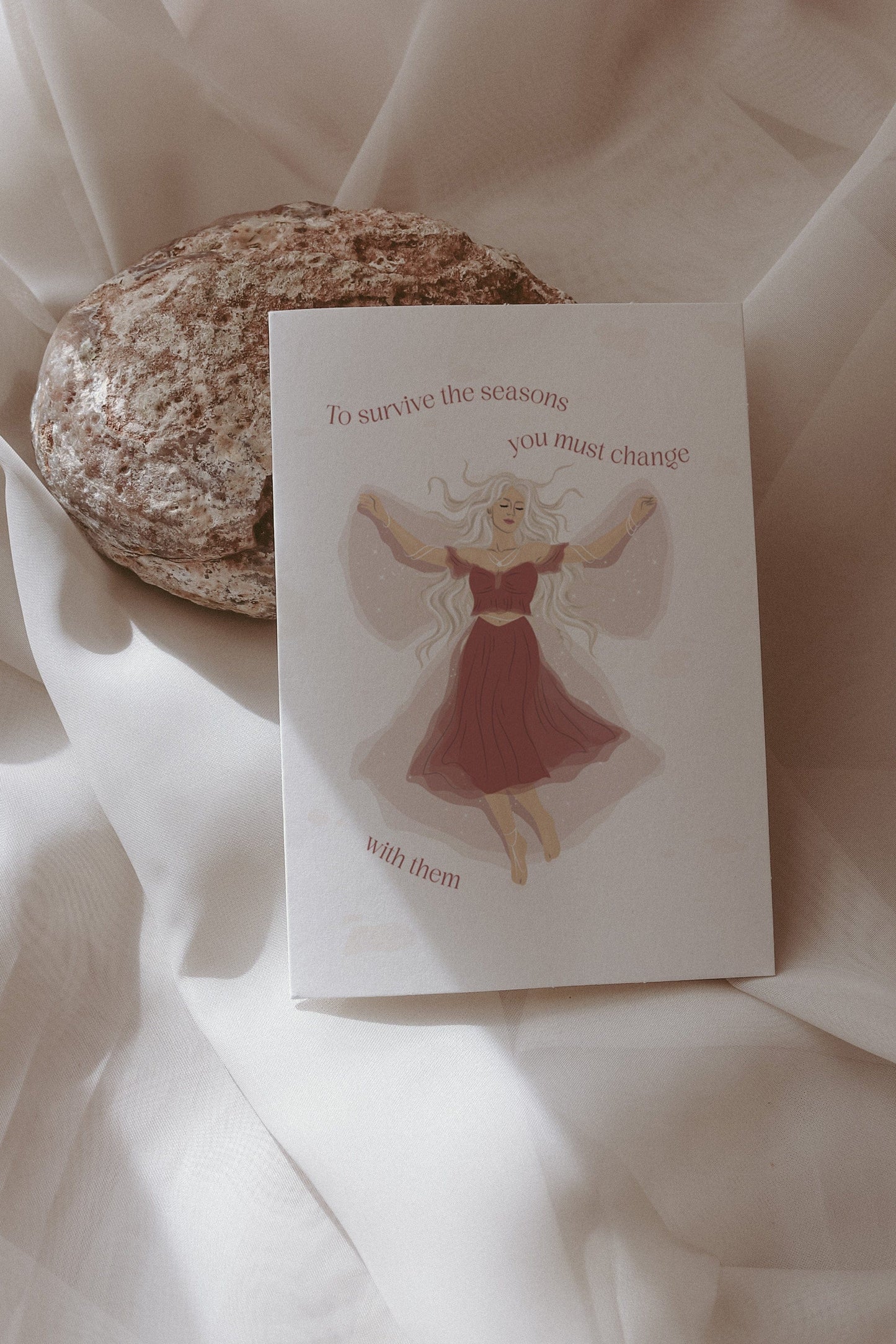 Survive The Seasons Postcard