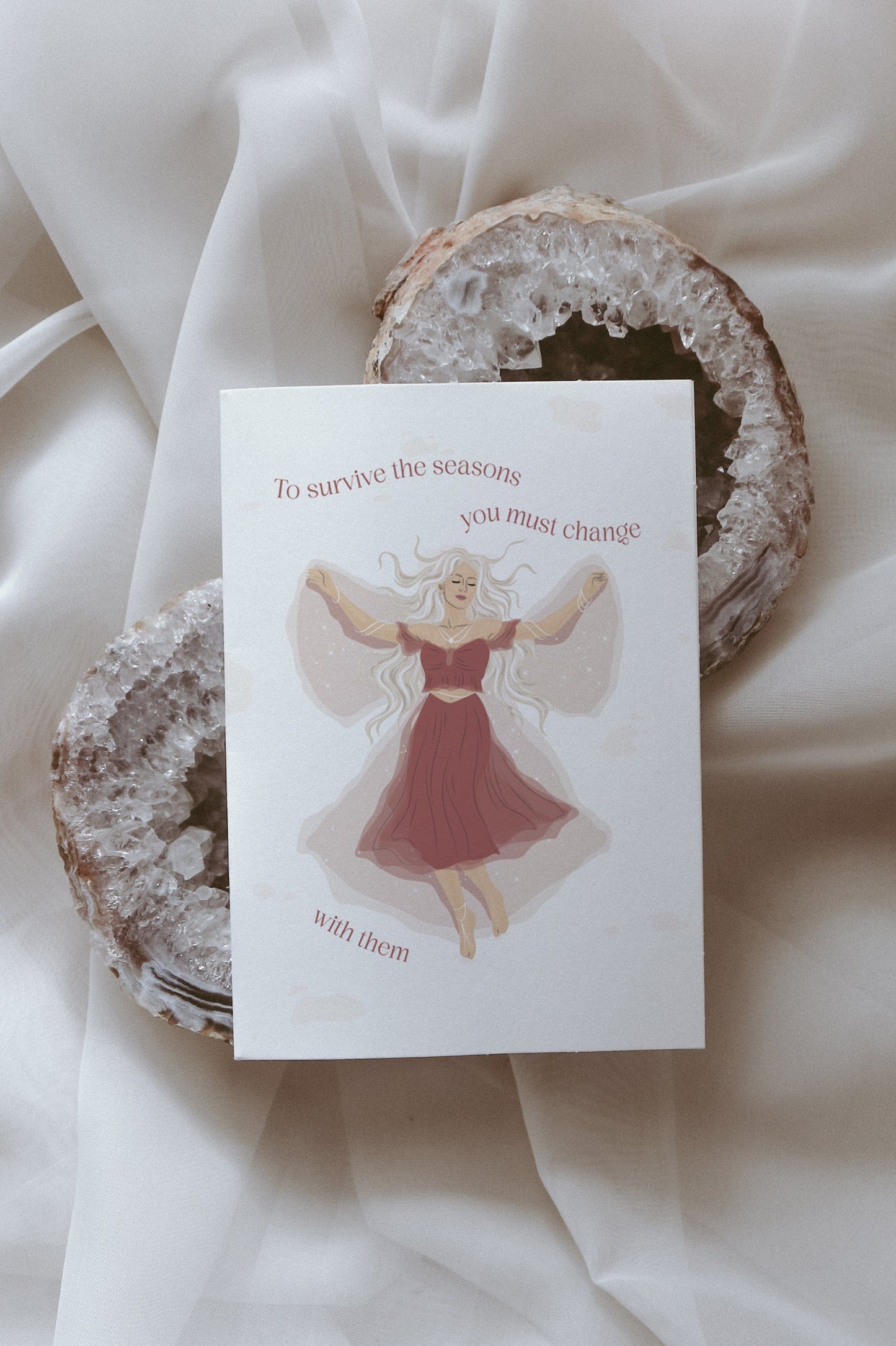 Survive The Seasons Postcard