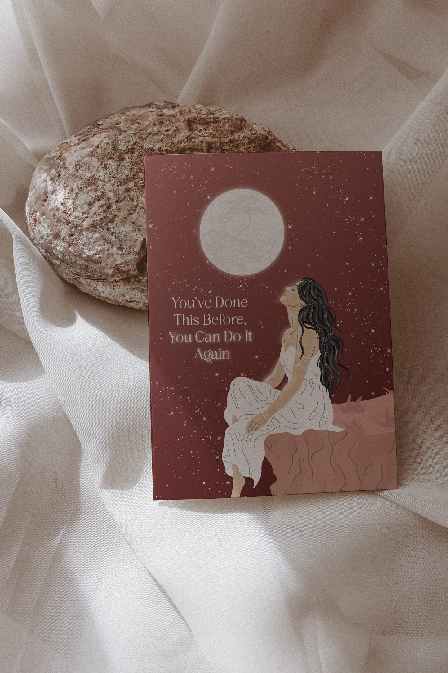 You Can Do It Again Postcard