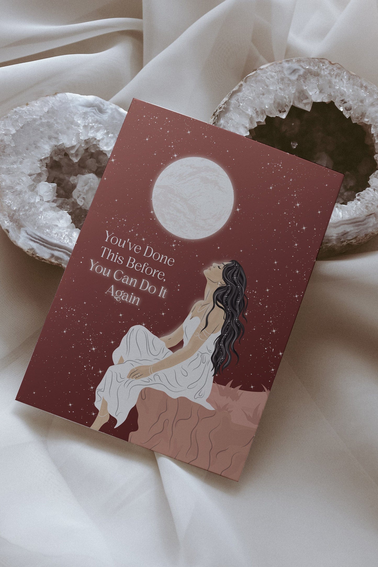 You Can Do It Again Postcard