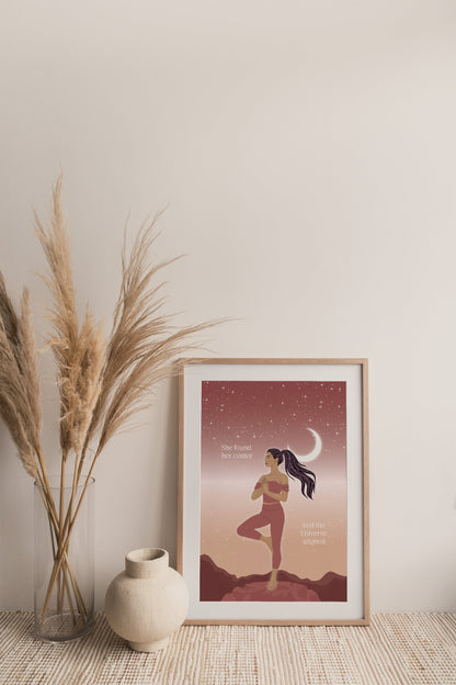 She Found Her Center