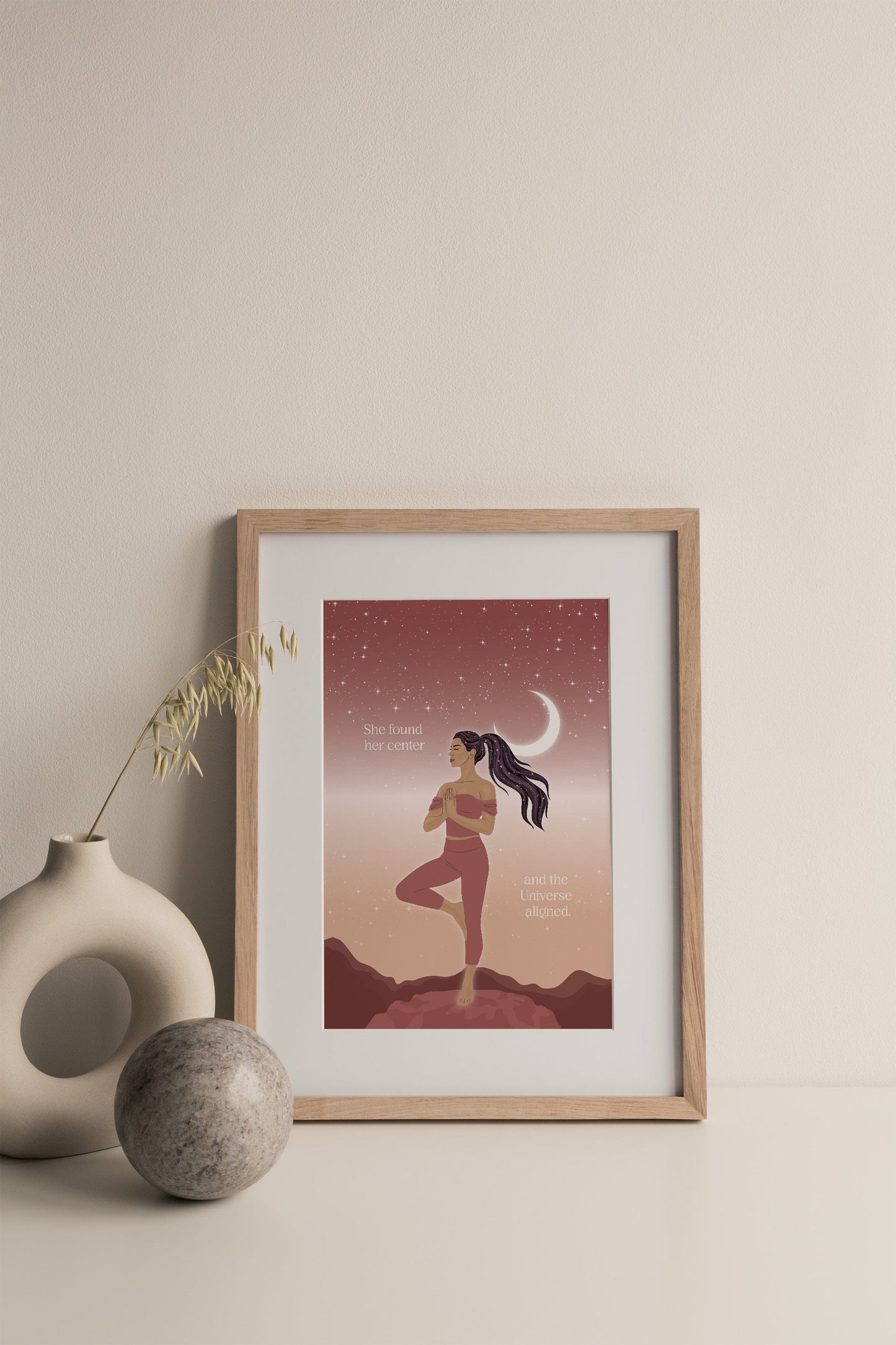 She Found Her Center