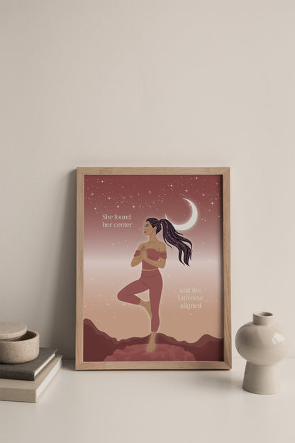 She Found Her Center