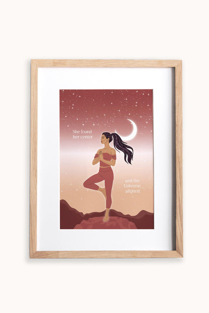 She Found Her Center