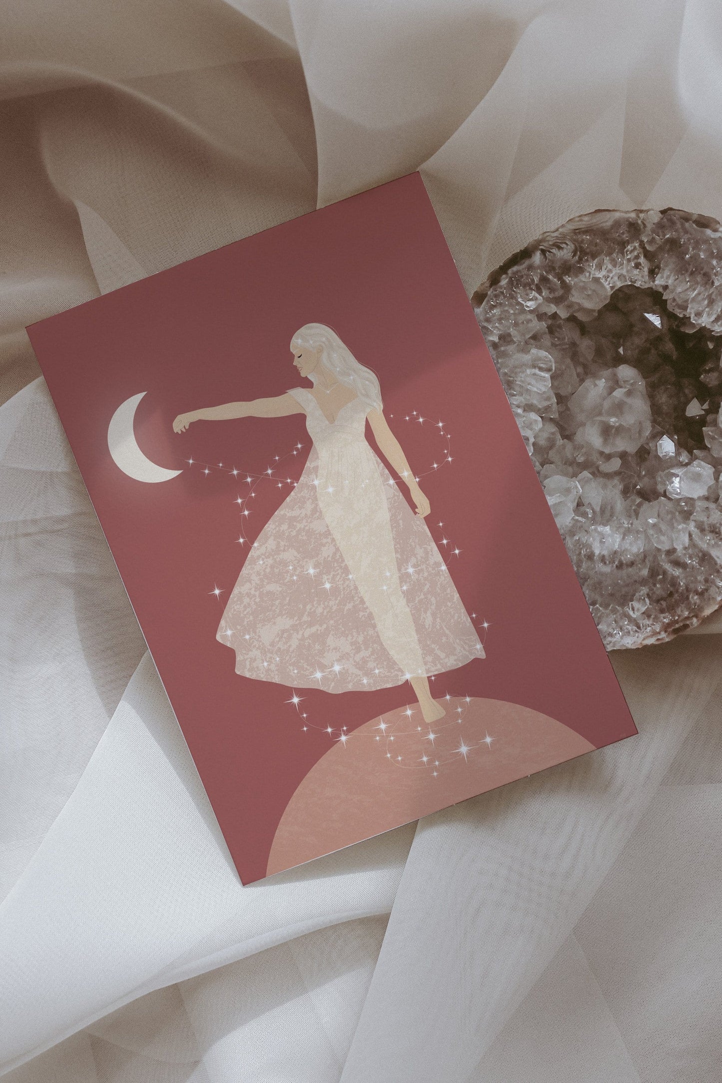 Moon Goddess Postcard