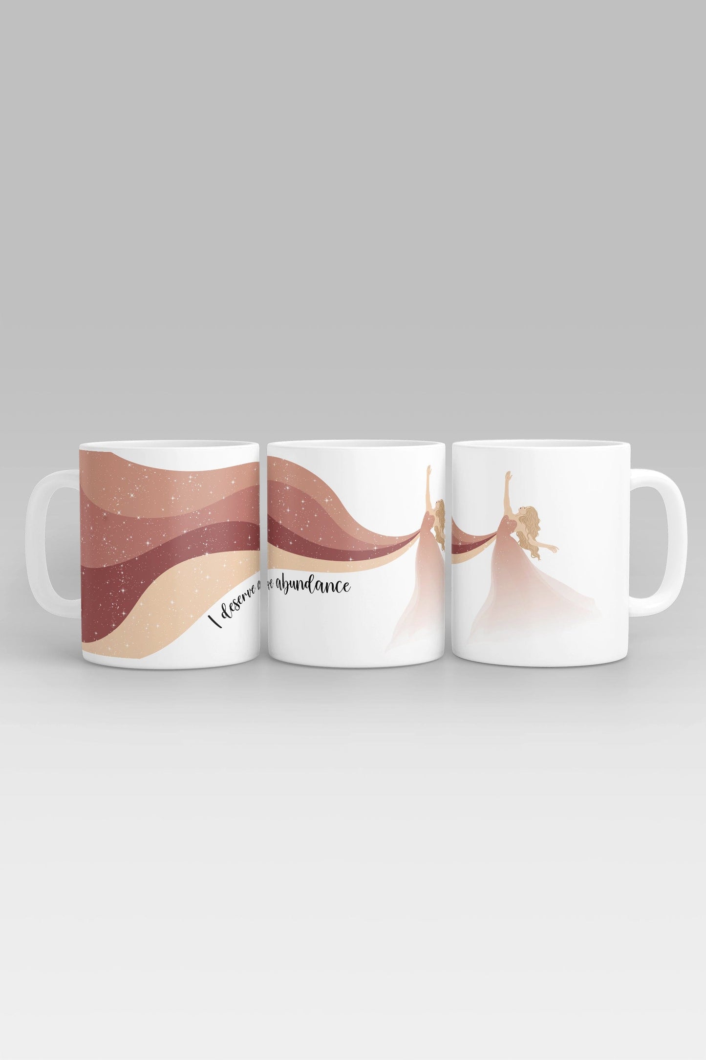 I Deserve Abundance Mug