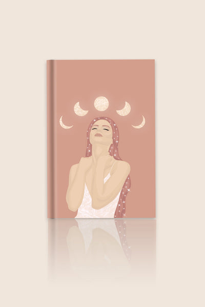 Moon Phase Goddess Notebook