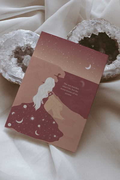 Moon & Secrets Postcard