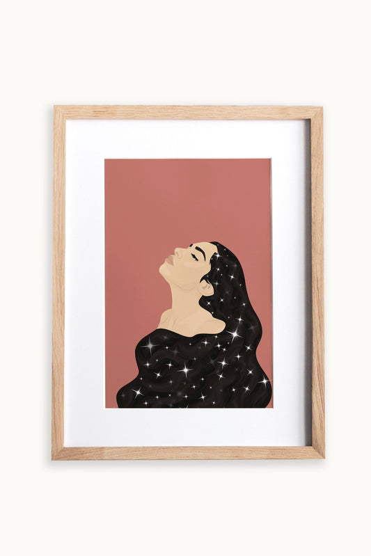 Starry Woman