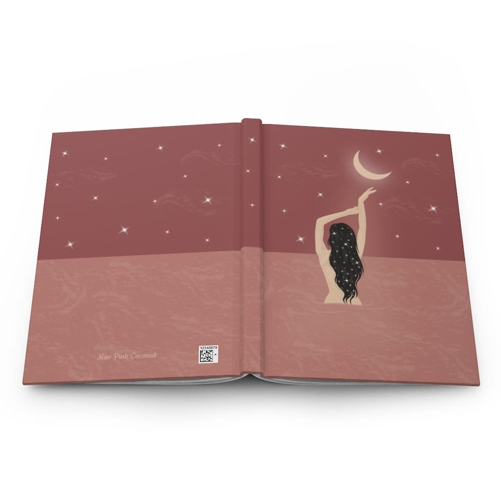 Bath Under The Moonlight Notebook